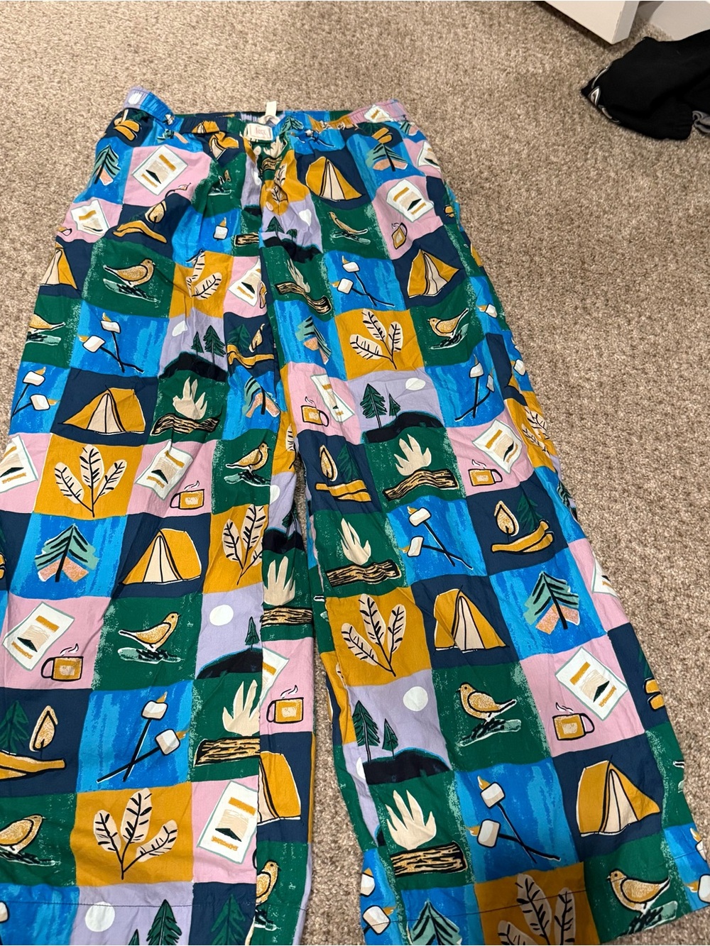 Lyre Bird Boxer Pants